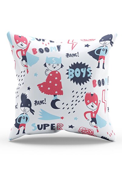 Moud's Copii imprimate pe două fețe - 2 huse de pernă cu model din piele înto...