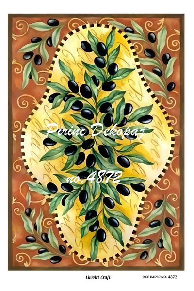 LİNEART No:4872 Brass Decophaj