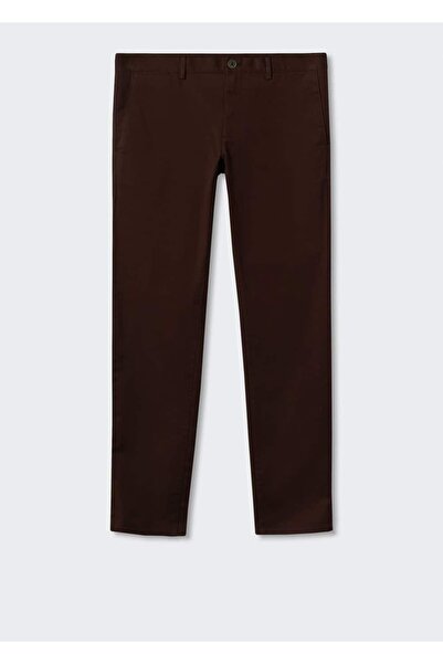 MANGO Man Dar Kesim Serj Chino Pantolon