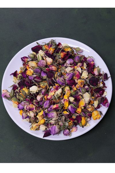 aktarix 1 Kg Mixed Color Bud Dried Rose