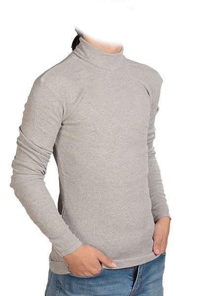 FATELLA Unisex Full-Neck Slim Fit Model Knitwear Turtleneck Sweater