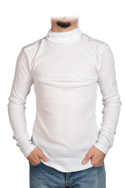 FATELLA Unisex Full-Neck Slim Fit Model Knitwear Turtleneck Sweater