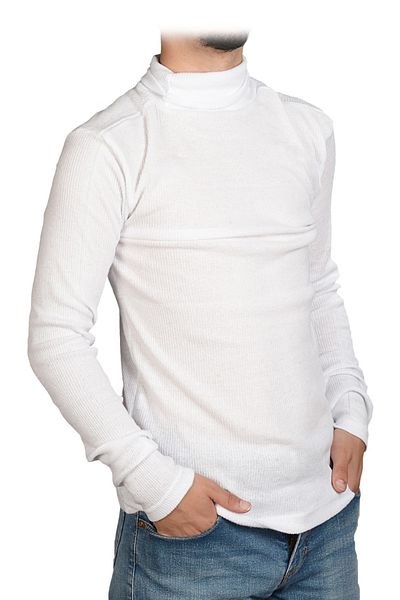 FATELLA Unisex Full-Neck Slim Fit Model Knitwear Turtleneck Sweater