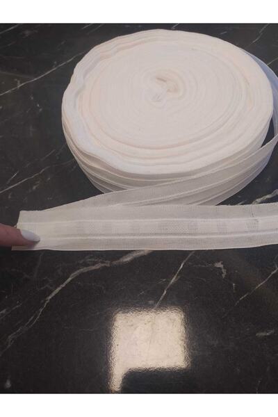 ÖzenEvim Büzgülü Ekstrafor Perde Şeridi 10 M ( En 30 Mm)