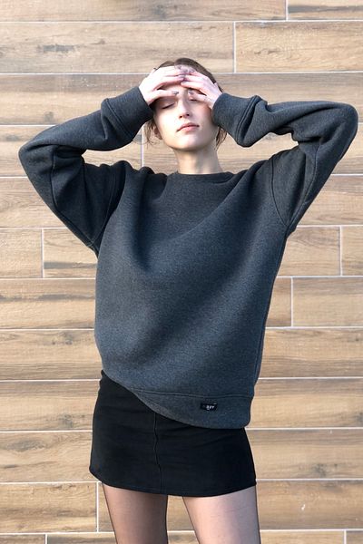 MBEY1989 Hanorac afumat supradimensionat Mbey - Unisex