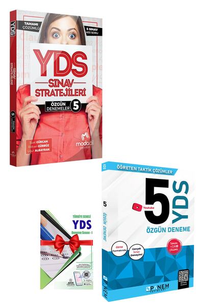 Modadil Yds Özgün Denemeler + Panem Yds 5 Özgün Deneme