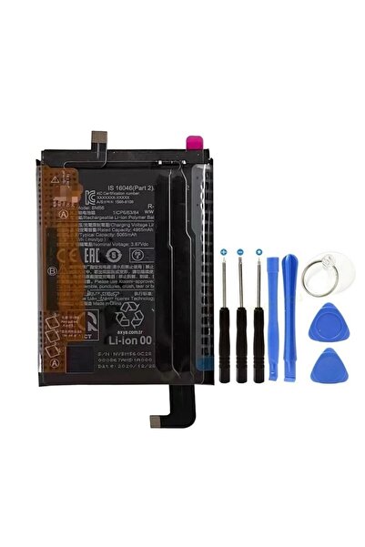 AXYA Xiaomi Redmi K40 Gaming 5g Pil Batarya Bm56 Ve Tamir Set