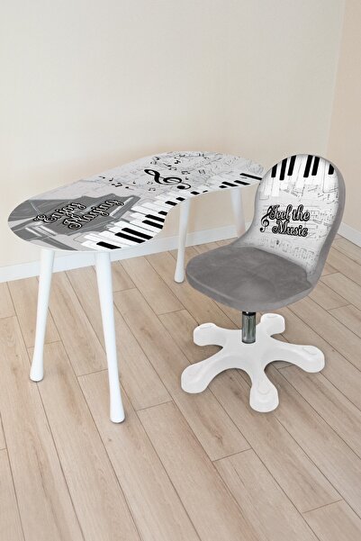 Popcorn Kids Piyano Çalışma Masa Seti 8-14 Yaş