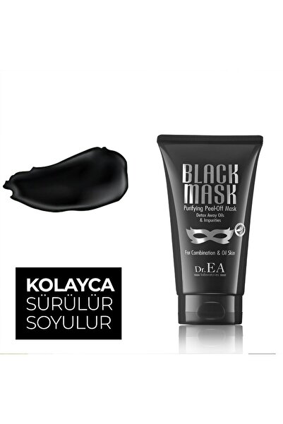 Dr. EA Laboratories Soyulabilir Siyah Maske - Siyah Nokta Ve Sivilce Karşıtı 75ml