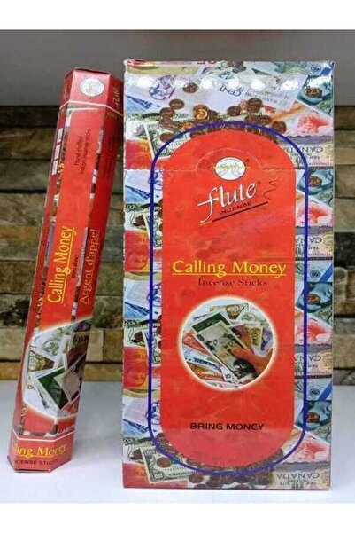 Flute Calling Money (para Aramak-bereket) Tütsü 20 Çubuk