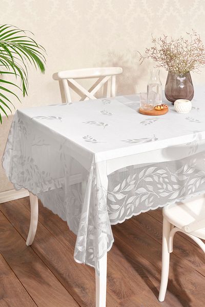Sarah Anderson Daniela Gray Tablecloth