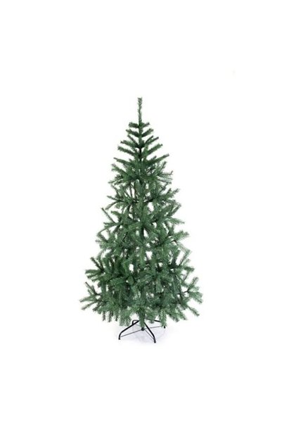 Happyland Yılbaşı Ağacı 180 Cm 330 Dal Yeşil Çam Ağacı Plastik Ayak Noel Ağacı