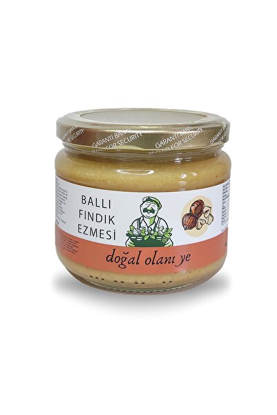 Doğal Olanı Ye Ballı Fındık Ezmesi 300gr %100 Doğal Ve Katkısız