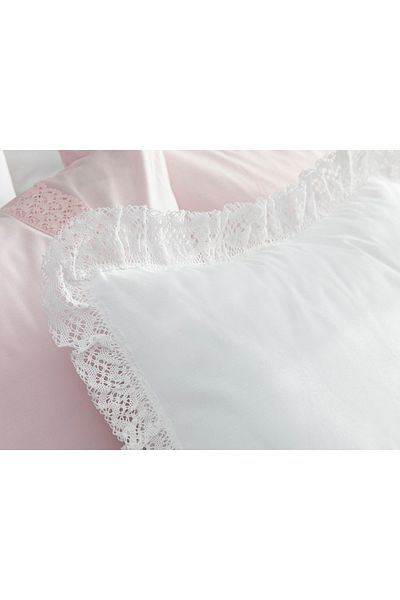 English Home Perna Decorativa Freya Alba - 45x45 Cm, Single cu Copac