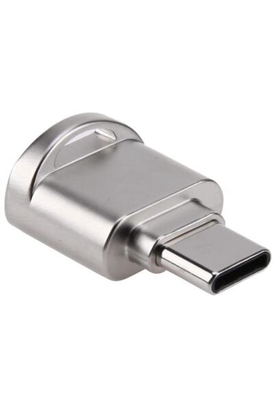 Alfais 4477 Usb Type C 3.1 To Micro Sd Otg Hafıza Kartı Çevirici Dönüştürücü Adaptör