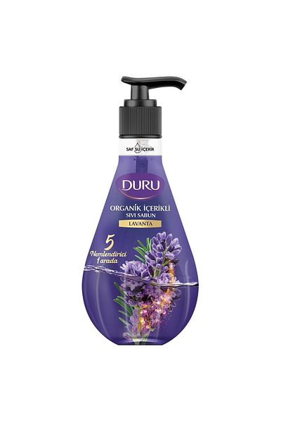 Duru Lavender Liquid Soap with Organic Content 500 Ml