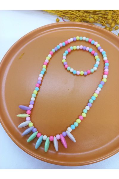 İPAR AKSESUAR Girl's Necklace And Bracelet 2