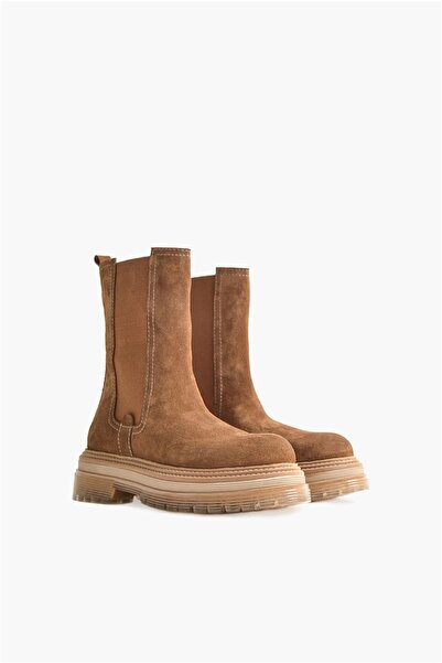 Shoes & More Seyso - Taba Süet - Bot