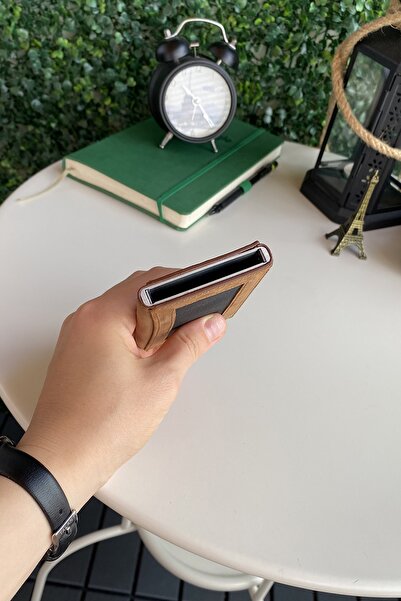 Modica Ministar - Genuine Leather Automatic Mechanism Smart Card Holder