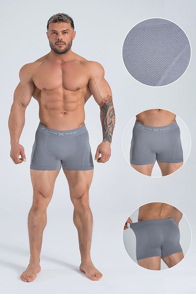 GYMXPRO Σετ μπόξερ 4 τεμαχίων χωρίς ραφές (χωρίς ραφή)