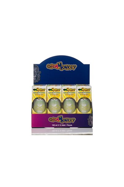 ChemMonkey Klima Bombası Limonlu Tazeleyici Yenileyici 12 X 150 Ml