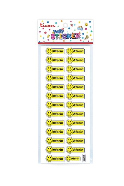 Ticon 3d Sticker Etiket