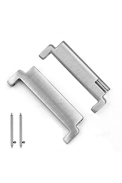 Microcase Universal Akıllı Saatler Için 20 Mm To 22 Mm Çevirici Metal Kordon ...