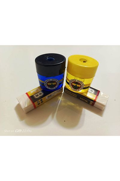 Mikro Set of 2 Erasers and Pencil Opener 2 Pieces