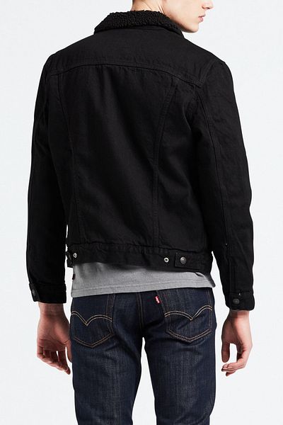Levi's Τύπος 3 Sherpa Trucker Berk Black Ανδρικό Trucker