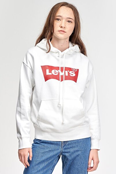 Levi's Sweatshirt - Weiß - Regular Fit