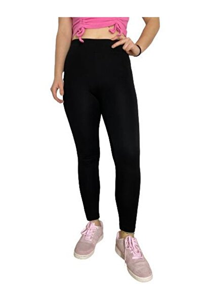 Meriç bebe Ženske crne Visok struk Oblikuje figuru čelične Pleteno tajice