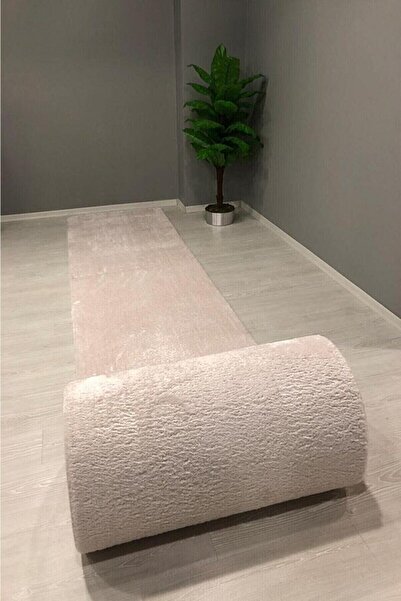 Sarar Post Peluş Vizon Kaymaz Taban Halı Yolluk