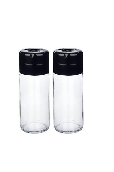 Star Spice Shaker 2-Piece Glass Salt Shaker Pepper Shaker Glass Spice Shaker