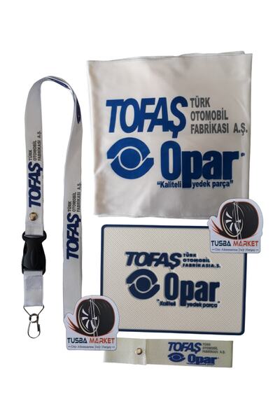 TUSBA MARKET Tofaş Opar Torpido Havlusu & Torpido Üstü Kaydırmaz Ped & Tampon...