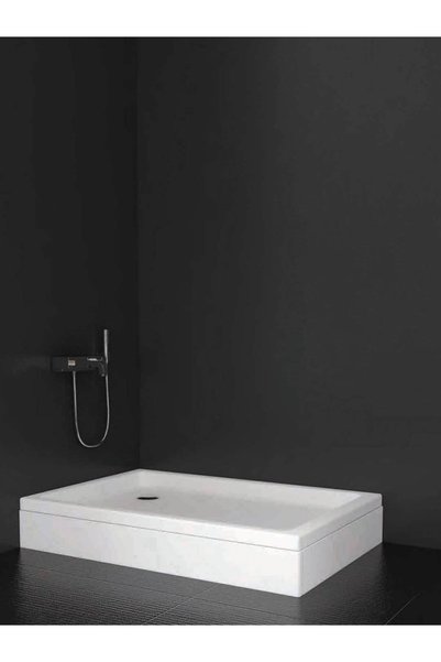 Sırduş 90x80x16 Diktörtgen Panelli Duş Teknesi