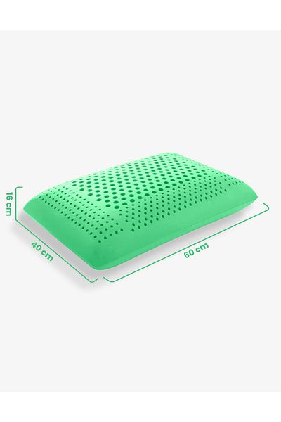 Viscofoam Aroma Therapy Air Channel Orthopedic Pillow Visco Pillow Mint 60x40x16cm