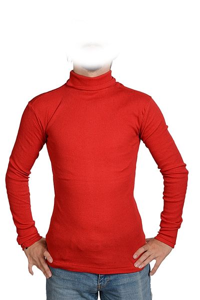 FATELLA Unisex Full-Neck Slim Fit Model Knitwear Turtleneck Sweater