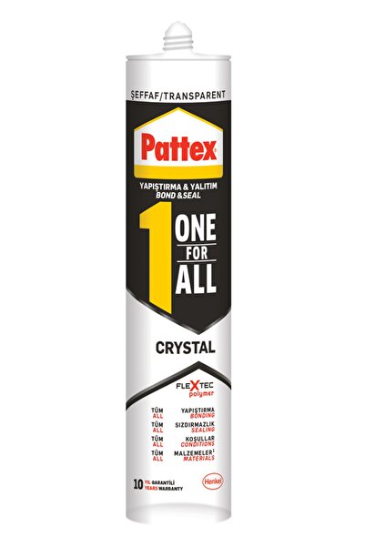 Pattex One For All Crystal Montaj Yapıştırıcısı 280 Ml 2'li Paket