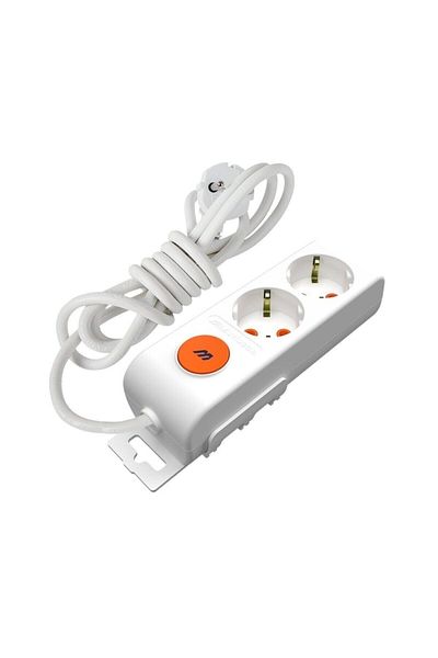 Mutlusan 00 Double Switched Grounded Group Socket (Ç.K. Terminal Block)