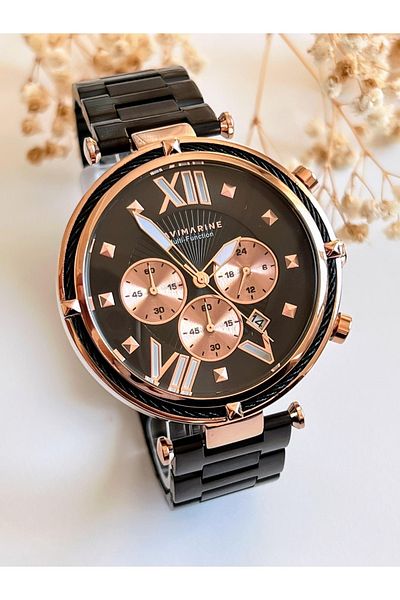 Navimarine Nmr.vr01 30 Mt Water Resistant Steel Cord Non Tarnish Inner Functions Active Men's Wristwatch