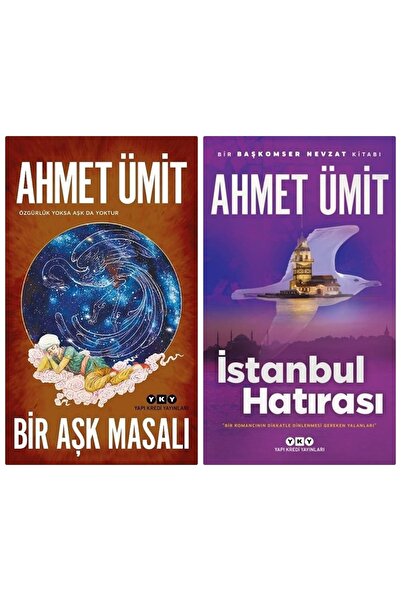 Yapı Kredi Yayınları Bir Aşk Masalı + Istanbul Hatırası Ahmet Ümit 2 Roman