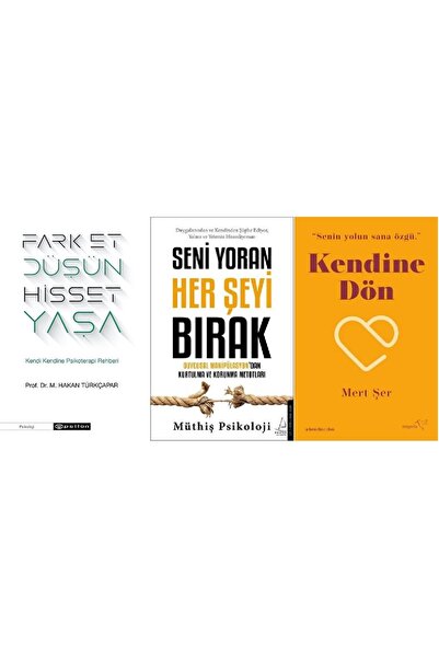 Epsilon Yayınevi Fark Et Düşün Hisset Yaşa + Seni Yoran Her Şeyi Bırak +kendi...