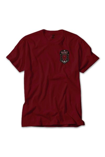 Z zepplin Тениска Call of Duty Black Ops Skull Red