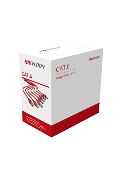 Hikvision Hıkvıson Ds-1ln6u-g - 305 M Cat6 Utp Ağ Kablosu (som Bakır, 0,55 Mm...