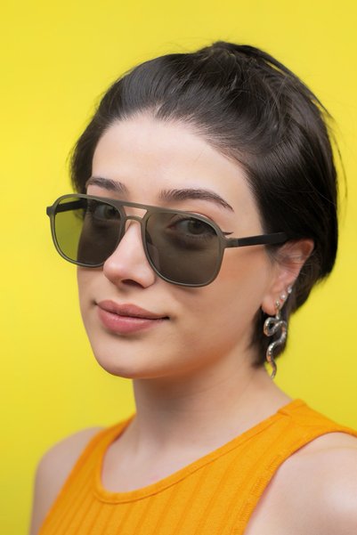 Focus On Asgard Matte Smoked Sunglasses