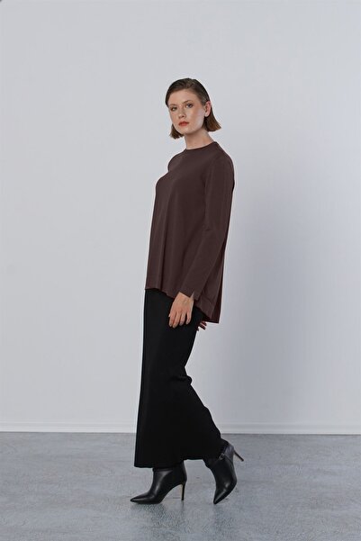 Nuss Mercerized Standard Tunic Ns-22y-902tnk Καφέ