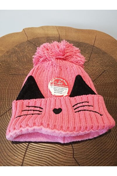 Kitti Baby Girl Fleece Laced Beanie 22110-03-061 0-18 Months