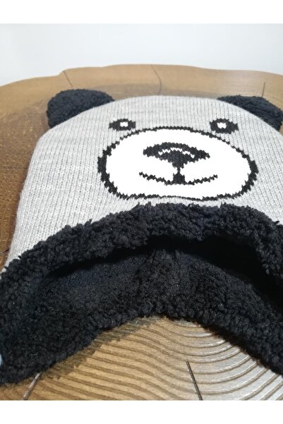 Kitti Baby Boy Fleece Lace-Up Beanie 2110-08-006 0-18 Months