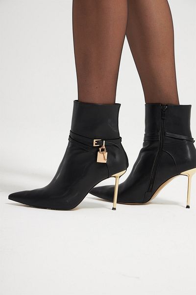 NOK İSTANBUL Black Heeled Boots