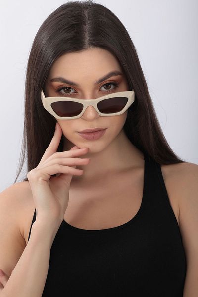 STAOOM Beige Unisex Sunglasses
